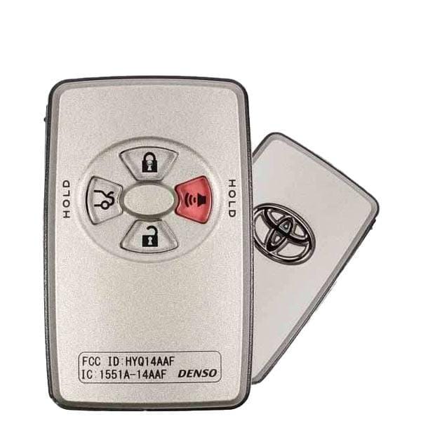 Oem OEM: NEW: 2005-2007 Toyota Avalon / 4-Button Smart Key / PN: 89904-07030 / HYQ14AAF RSK-TOY-07030 - main